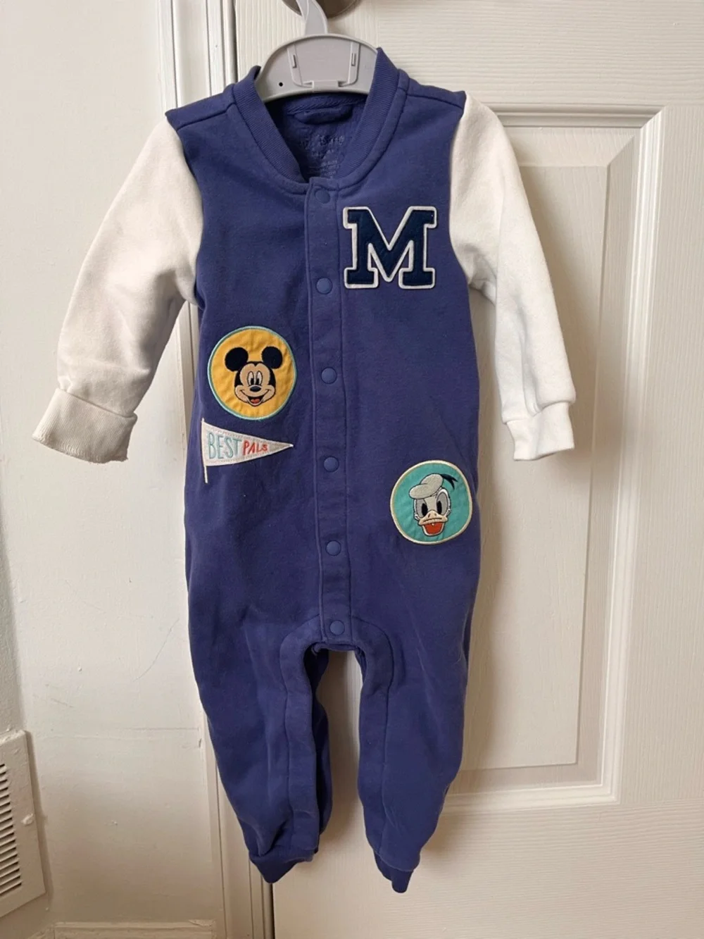 GAP Navy & White Disney Patch One-Piece